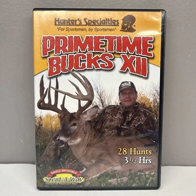 Primetime Bucks XII DVD 2008 Hunter’s Specialties Nearly New! Buy 2 Get 1 Free! - Image 1 of 4