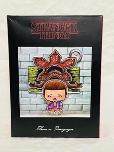 Eleven Vs. Demogorgon Stranger Things Lootcrate Adult Collectable New Open Box - Picture 1 of 4