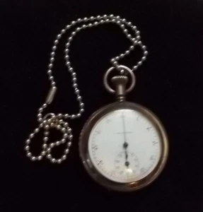 Vintage 1800's STOP WATCH -"TROTTER" Horse & Tether Race Car Family - Picture 1 of 5