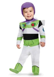 Buzz Lightyear Toy Story Astronaut Fancy Dress Up Halloween Baby Child Costume - Picture 1 of 6