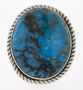 11,25 - Anello naturale Kingman turchese "Cesare" di Daniel Coriz - Foto 1 di 4