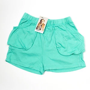 NWT JOAH LOVE - Turquoise Girl's Pocket Shorts - Size 14 - Free Shipping - Picture 1 of 2