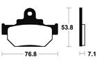 Pour SUZUKI VL 125 INTRUDER LC- Kit Plaquettes de frein AVANT - MA81 - 380810