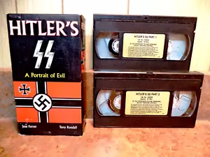 HITLER SS, A PORTRAIT OF EVIL (VHS 1985) Jose Ferrer, Tony Randall, (2 tape set) - Picture 1 of 4
