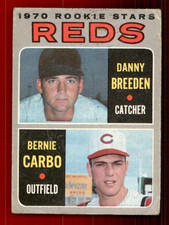 1970 O-Pee-Chee #36 Danny Breeden/Bernie Carbo VG