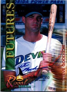 2000 Royal Rookies Futures #10 Steve Goodson Auto /4950