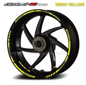 GSX-S 750 decalcomania ruota moto 14 cerchi adesivi laminati per suzuki gsxS 750 - Foto 1 di 3