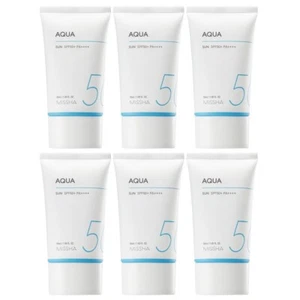 MISSHA All Around Safe Block Aqua Sonnencreme 50ml x 6ea (LSF50+ PA++++) Sonnencreme - Bild 1 von 18