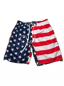 Uzzi Swim Trunks American Flag Sz- Medium 9" Inseam - Picture 1 of 4