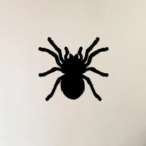 3x CALCOMANÍA DE PARED DE ESCALADA TARÁNTULA ARAÑA PEGATINA ESPELUZNANTE PUERTA VENTANA DE HALLOWEEN - Imagen 1 de 2