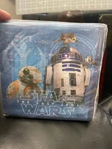 Star Wars The Last Jedi 16ct. Paper Beverage Napkins Party Supply New!!! - Picture 1 of 2