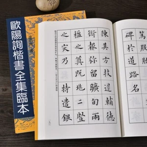 Chinesische Kalligraphie Kopierbuch Ouyang Xun normale Schriftkopie Übungsbuch - Bild 1 von 6