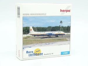 Herpa Flugzeug Airlines 1/500 - Ilyushin IL-18 Aero Caribbean - Bild 1 von 1