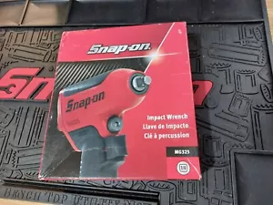 Snap On *neu* 3/8" Antrieb Druckluft Schlagschrauber/Pistole (rot) + Stiefel MG325 - Bild 1 von 7