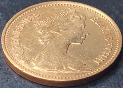 1978 UNITED KINGDOM 1 NEW PENNY KM# 915 US SELLER COMBINED SHIPPING REFUND - Image 1 of 2