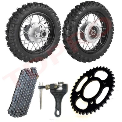 10-дюймовый передний задний обод шины 2,50-10 2,5-10 для Honda CRF50 XR50 Yamaha TTR50 - Изображение 1 из 4