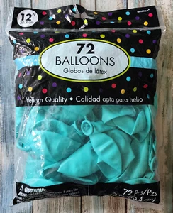 12" Geburtstag Hochzeit Party Deko Latex Helium Rotkehlchen Ei blau Luftballons 72 Stück - Bild 1 von 3