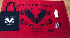 Journey Music Band 2008 Revelation Tour Swag - Tasche, Handtuch, Flasche & VIP Pass - Bild 1 von 10