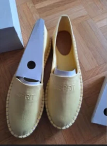 Esprit Espandrille Loafer Slipper Schuh Butteryellow Gelb Gr 37, neu - Bild 1 von 6