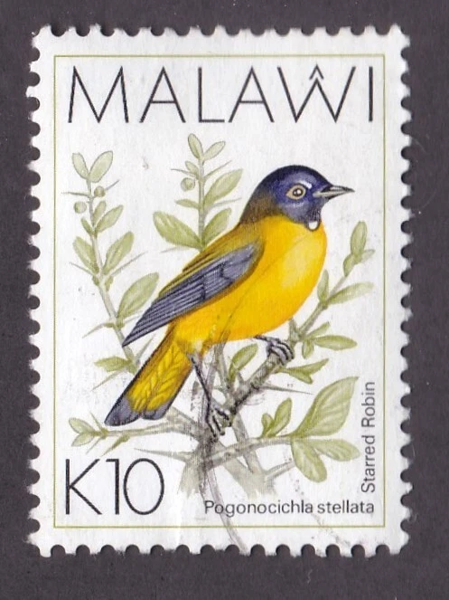 Malawi       533a        used  w/old crease      Birds          - Image 1 of 1