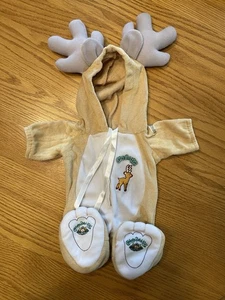 1984 Vintage Cabbage Patch Rentier Outfit/Kostüm/Puppe Pyjama - Bild 1 von 10