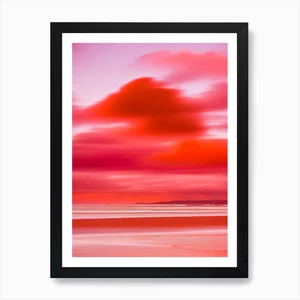 Dornoch Beach, Highlands, Scotland Framed Wall Art Poster Canvas Print Picture - Picture 1 of 4