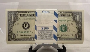 THREE Consecutive *STAR* Notes UNCIRCULATED ($1 2003A 'F' District) FR 1930-F* - Picture 1 of 1