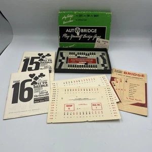 Vintage Autobridge Play Yourself Bridge Game 1957 - Picture 1 of 11