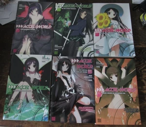Accel World Vol. 1 2 3 4 5 6 Light Novel Reki Kawahara Brand New Set Books - Picture 1 of 1
