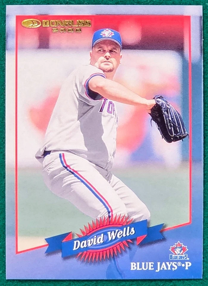David Wells - 2001 Donruss 2000 Retro #65 - Toronto Blue Jays Baseball Card - Image 1 of 3