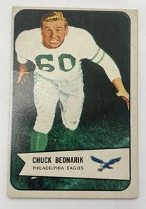 1954 Bowman Set-Break # 57 Chuck Bednarik Sehr guter Zustand - Bild 1 von 9