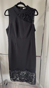 Elegantes schwarzes Kleid One Six mit Spitzendetails von One One - Bild 1 von 3