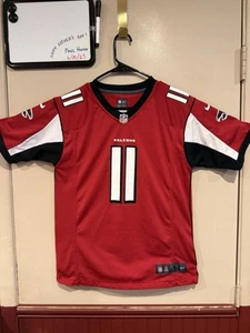 Nike On-Field Youth Atlanta Falcons #11 Julio Jones Jersey Sz Large (14/16) - Picture 1 of 13