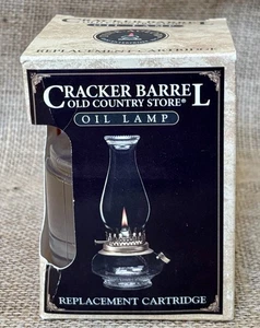 Cracker Barrel Oil Lamp Replacement Cartridge Dine-Aglow Fuel Single Refill NOS - Picture 1 of 8