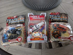 NEU & VERSIEGELT TRANSFORMATOREN SET ASTROTRAIN DECEPTICON, CHROMIA & MUDFLAP AUTOBOT - Bild 1 von 11