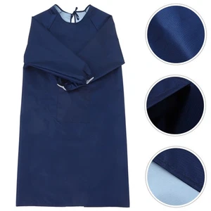  Salopette da pittura per uomo donna impermeabile grembiule da chef con tasche - Foto 1 di 17