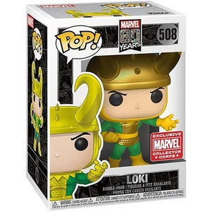 Funko POP! Figura Marvel 80 Aniversario - LOKI (Primera Aparición) #508 *Excl* - Imagen 1 de 1