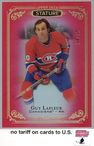 2019-20 Upper Deck Stature Red #91 Guy Lafleur 34/75 - Bild 1 von 2