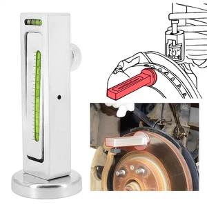 Verstellbare magnetische Sturzrolle Messgerät Werkzeug Radausrichtung Wasserwaage für Auto UK - Bild 1 von 7
