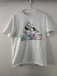 CAMISA NIKE LEBRON James lakers monopoly dinero blanca grande excelente swoosh - Imagen 1 de 6