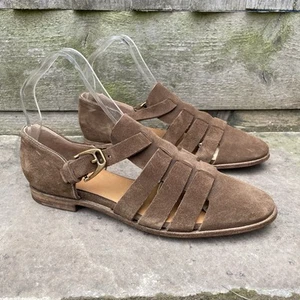 Church’s Ladies Fisherman Sandals FRAN - Light Brown Suede - Size UK 3.5 EU 36.5 - Picture 1 of 11