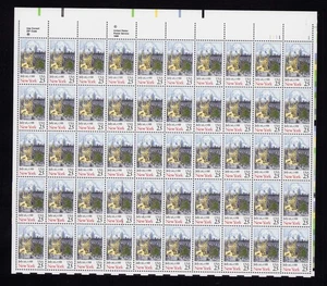 2346 New York Sheet of 50 25¢ Stamps MNH - Picture 1 of 4