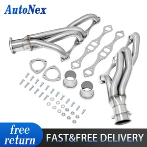 Stainless Steel Headers For Chevy Small Block SB V8 262 265 283 305 327 350 400 - Picture 1 of 8