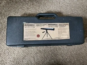Bushnell Sportview Zoom Telescope / Scope 15-45x50mm + Tripod + Hard Case - Picture 1 of 11