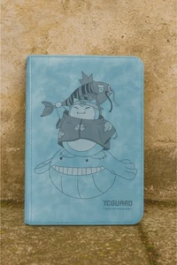 pokemon Laser Engraved Snorlax Binder(Made To Order) - Picture 1 of 4