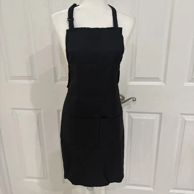 5 Pack Adjustable Bib Apron Waterdrop Resistant with 2 Pockets New - Image 1 of 4