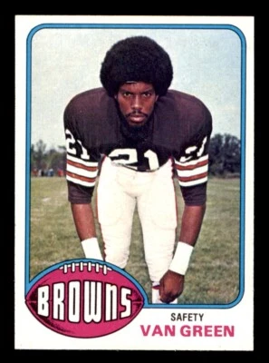 1976 Topps Football #219 Van Green NM/MT - Image 1 of 2