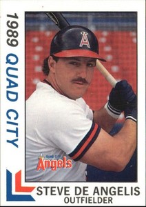 1989 Quad City Angels Best #29 Steve De Angelis
