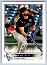 2022 Topps Ryan Vilade #586
