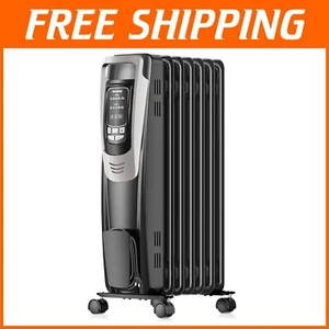 Powerful Indoor Radiator Heater - 160 sqft Coverage, Remote, Safety Features - Picture 1 of 10